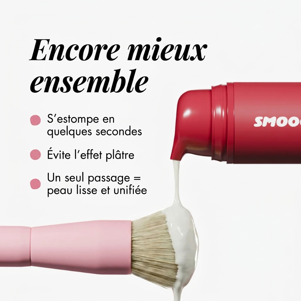 Fond de teint à changement de couleur
